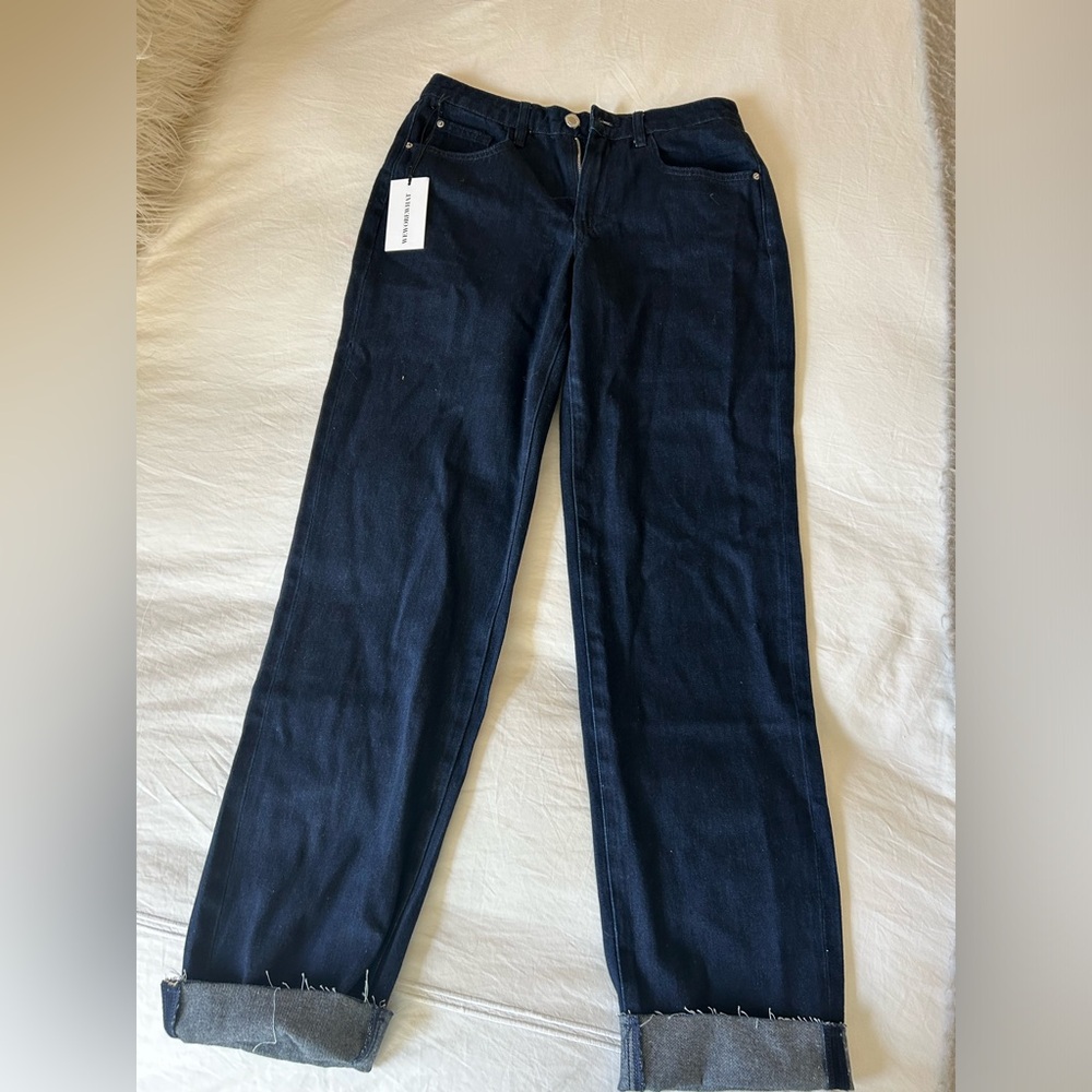 Women's Dark Blue Jeans